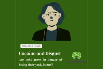 cocaine and disgust news article about addiction disgusted woman with nose problem