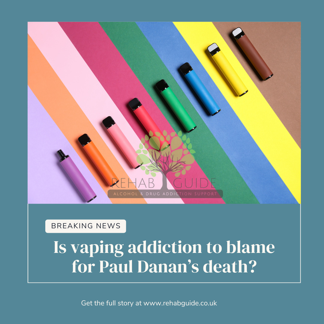 vape addiction news Paul Danan vapes