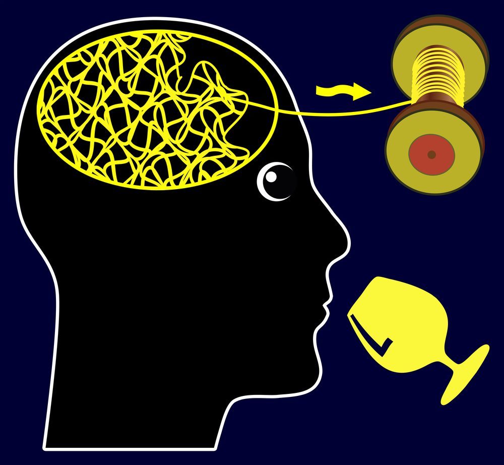 Korsakoff Syndrome: Understanding Alcohol's Impact on the Brain Illustration depicting brain function and alcohol for Korsakoff syndrome