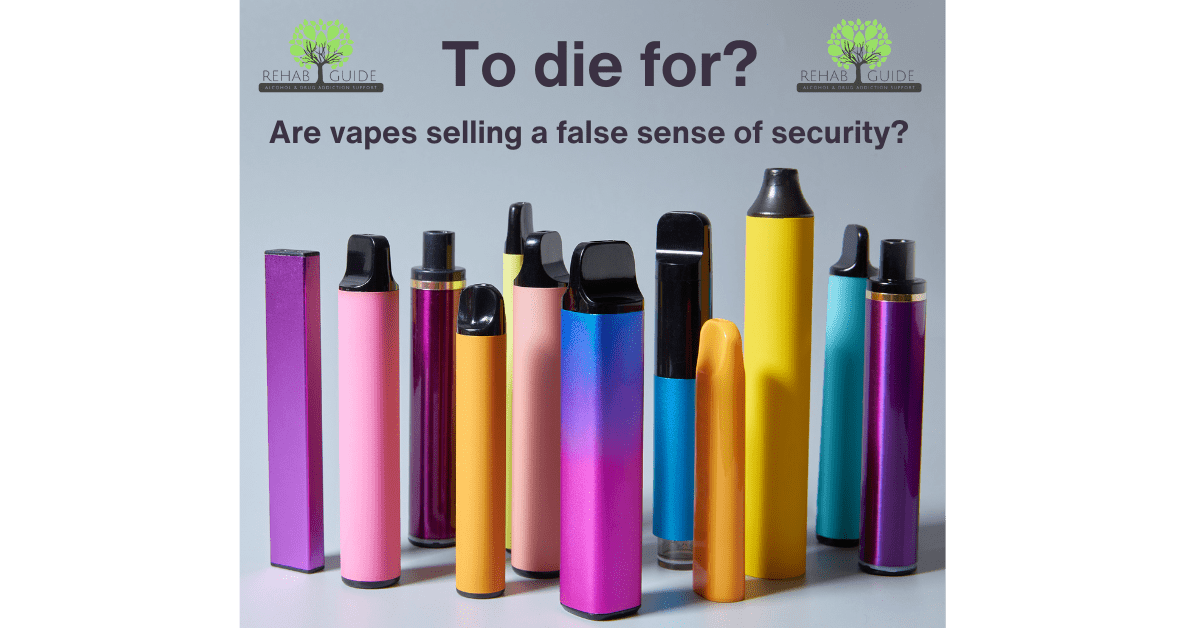 Paul Danan on Vape Risks and Addiction Recovery Colorful vapes raising addiction awareness, featuring Paul Danan
